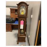 82' TALL GERMAN BLACK HILL WOOD CASE GRANDFATHER