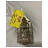 4.5' TALL METAL SANTA CHOCOLATE MOLD