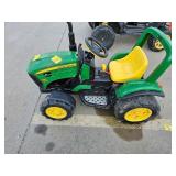 JOHN DEERE CHILDS TRACTOR TOY - NO BATTERY - AS