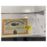 PULLMAN PALACE CAR CO SIGNED BY ROBERT TODD