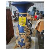 ANTIQUE GIARDINIERA STAND W/ FACE ORNATE ACCENTS