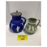 2 ANTIQUE WEDGWOOD PITCHERS
