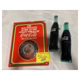 PAIR OF PLASTIC COKE BOTTLE DOOR PULLS, COKE