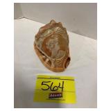 ANTIQUE CARVED SEASHELL