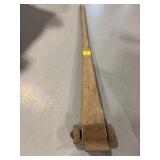 ANTIQUE LONG HANDLE 2-WHEEL CART
