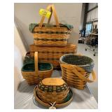 GROUP OF LONGABERGER BASKETS