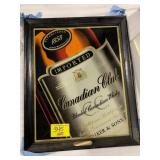 CANADIAN CLUB WHISKY BEER MIRROR SIGN
