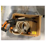 BOX W/ WORX POWER WASHER WAND & ACCESSORIES
