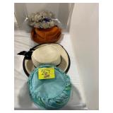 GROUP OF LADIES HATS