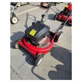 RED METAL PUSH MOWER - AS IS CONDITION - DUCT