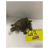 ANTIQUE VIENNA BRONZE? 5' LONG TURTLE FIGURE W/
