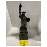 12' TALL METAL STATUE OF LIBERTY FIGURE