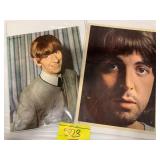 2 VINTAGE BEATLES PRINT SETS