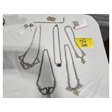 VINTAGE RHINESTONE JEWELRY. SOMER MARKED KRAMER