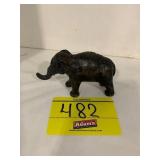 1905 CRANE CO CAST IRON ELEPHANT 4' LONG