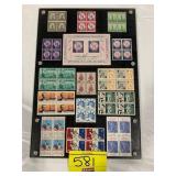 STATUE OF LIBERTY THEMED VINTAGE STAMP COLLECTION