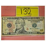2013 $10 FEDERAL RESERVE STAR NOTE...ERROR
