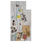 GROUP OF VINTAGE RELIGIOUS ROSARIES AND OTHER