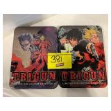 2 TRIGUN DVD TIN SETS