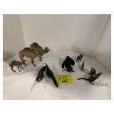 GROUP OF ANTIQUE GERMAN ZOO ANIMALS - MONKEYS,