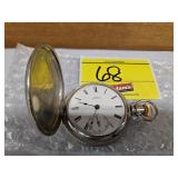 WALTHAM SILVERINE CASE 'RAILWAY DUEBER SILVERINE'