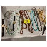 GROUP OF COSTUME JEWELRY OF ALL KINDS