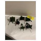 6 BRITAINS METAL CANNONS