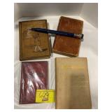 4 ANTIQUE BOOKS - 1876 CENTENNIAL GUIDE, WORLD
