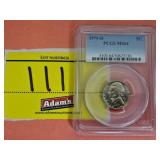 GRADED 1979-D JEFFERSON NICKEL PCGS MS-64
