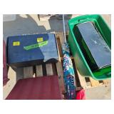 2 AS IS SITTING OUTSIDE STARLINK INTERNET BOXES,
