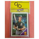 1988 TOPPS, 580, MARK MCGWIRE, OAKLAND ATHLETICS,