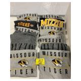 GROUP OF MIZZOU TIGER SHIRTS - M & L
