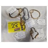 VINTAGE BULOVA, HAMILTON, LOCUST, ETERNITY, &