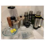 COFFEE & FLOUR CANISTERS, BLENDER, THERMOS,