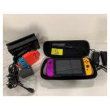 UNTESTED SWITCH CONSOLE W/ CONTROLLERS,