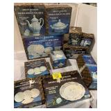 JOHANN HAVILAND BAVARIA FINE CHINA BLUE GARLAND