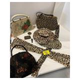 MID CENTURY BUTTERFLY PURSE, CARPET STYLE BAG,