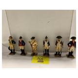 SET OF 6 PAINTED LEAD SOLDIERS