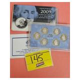 2009-S US MINT (6) COIN AMERICA THE BEAUTIFUL