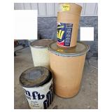 GROUP OF STORAGE BARRELS OF ALL KINDS