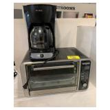 WARING TOASTER OVEN, MR COFFEE MAKER