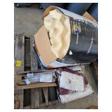 FOAM IN BOX, APPEARS NEW CURTAIN ROD KITS,