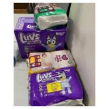 BLUEY LUVS DIAPERS, DRY & GENTLE DIAPERS