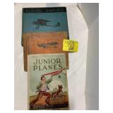 3 ANTIQUE AIRPLANE THEMED KIDS BOOKS