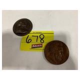 CENTENNIAL ON LINCOLN MEDAL, NAPOLEON 1 EMPERE