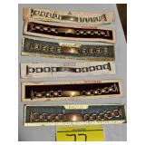 GROUP OF ENGRAVABLE BRACELETS...KESTENMADE,