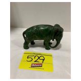 4' ANTIQUE CAST IRON ELEPHANT BANK