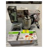 MULTI SLICER, YAMASAKI KETTLE, CONAIR STEAKER,