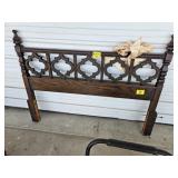 TWIN SZ MCM WOOD HEADBOARD