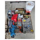 PARTIAL WRENCH SET, WATERGUARD BUCKET, SNOW TIRE